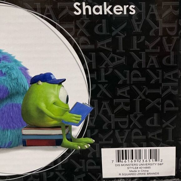 Disney Pixar Monsters University Salt and Pepper Shakers NWT - Picture 5 of 7